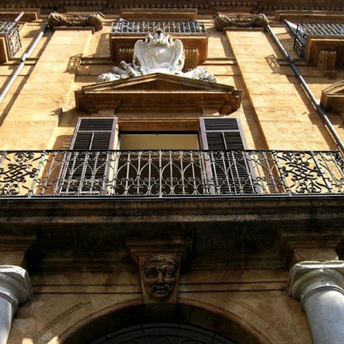 Facade of Riso Palace