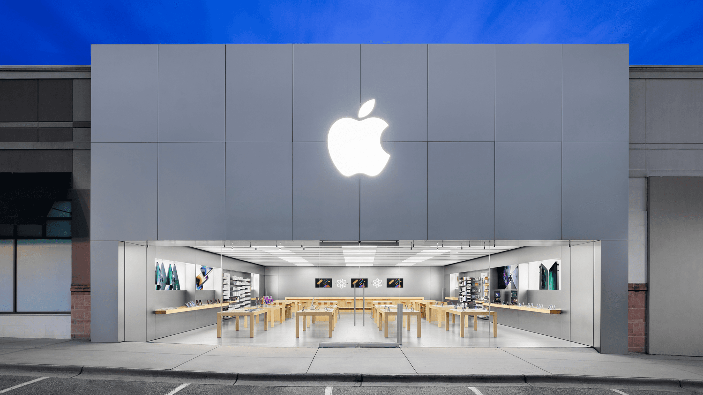 Apple store front image