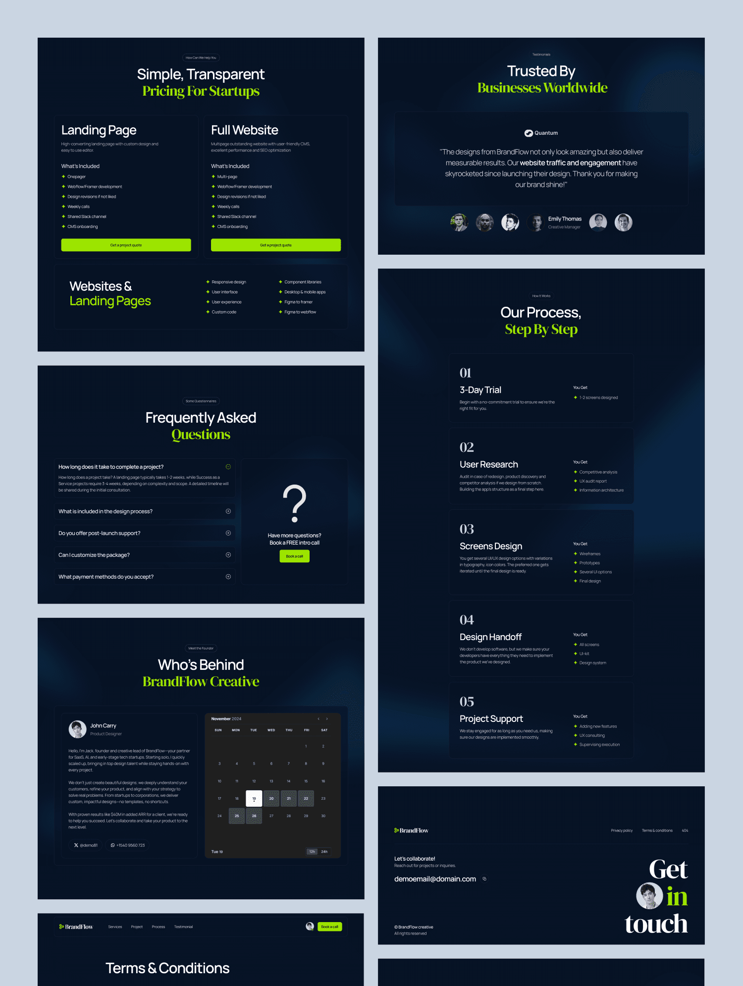 Event Website Template