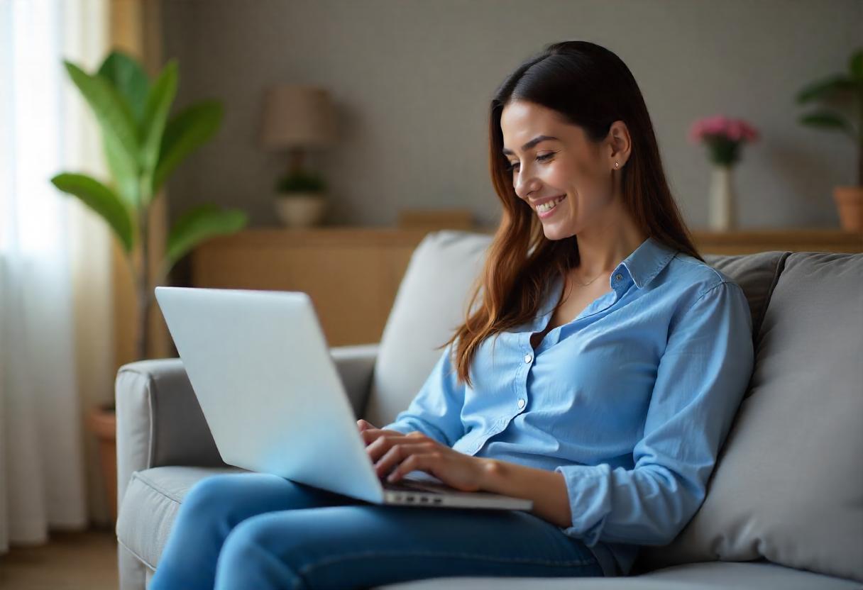 Screenshot of the main dashboard with gradients as background