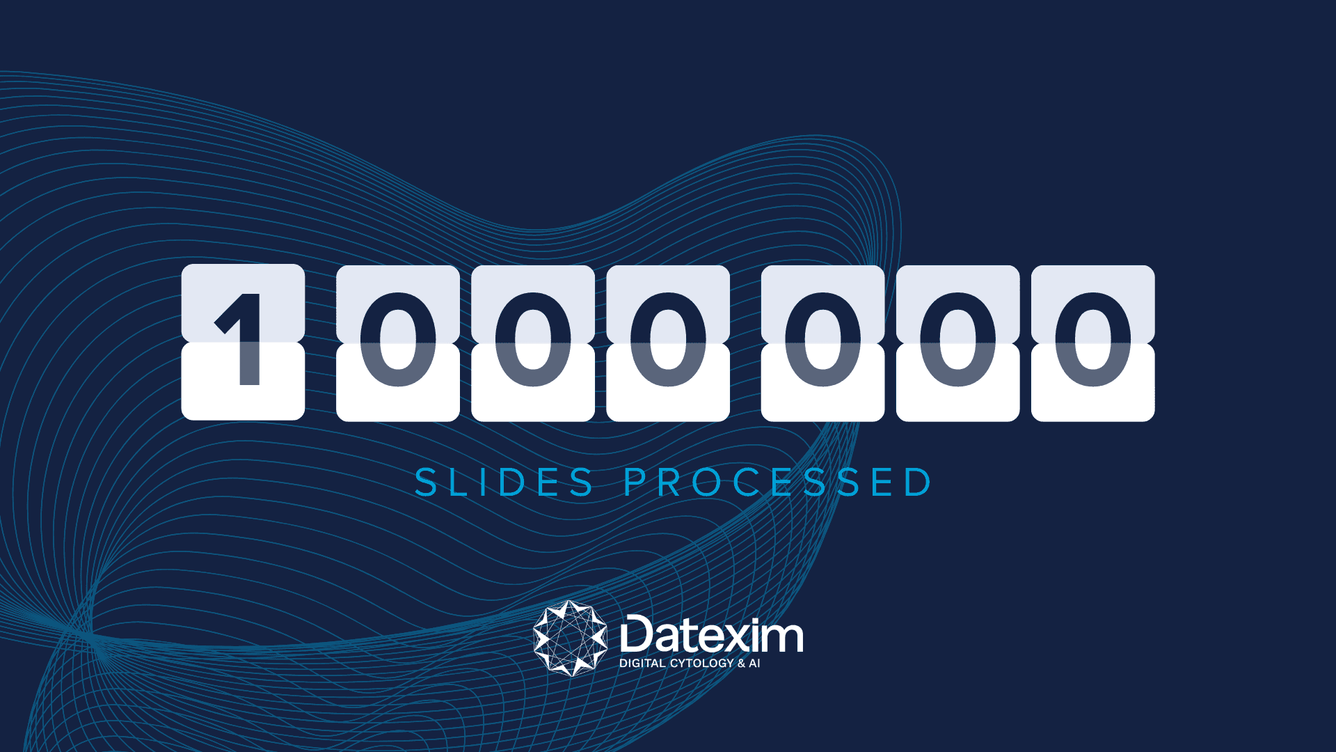 1 million slides processed with Cytoprocessor AI in clinical cytology