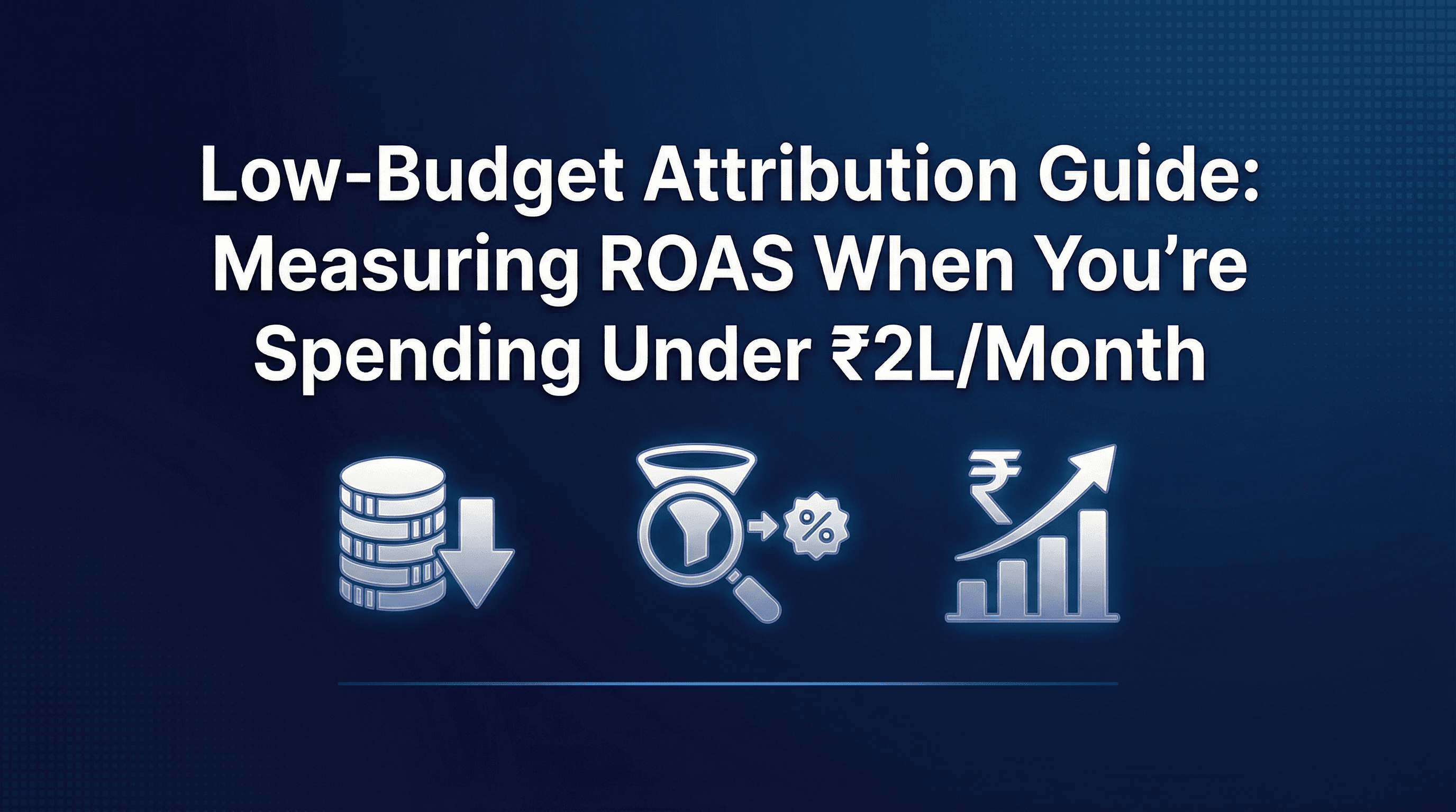 Low-Budget Attribution Guide: Measuring ROAS When You're Spending Under ₹2L/Month