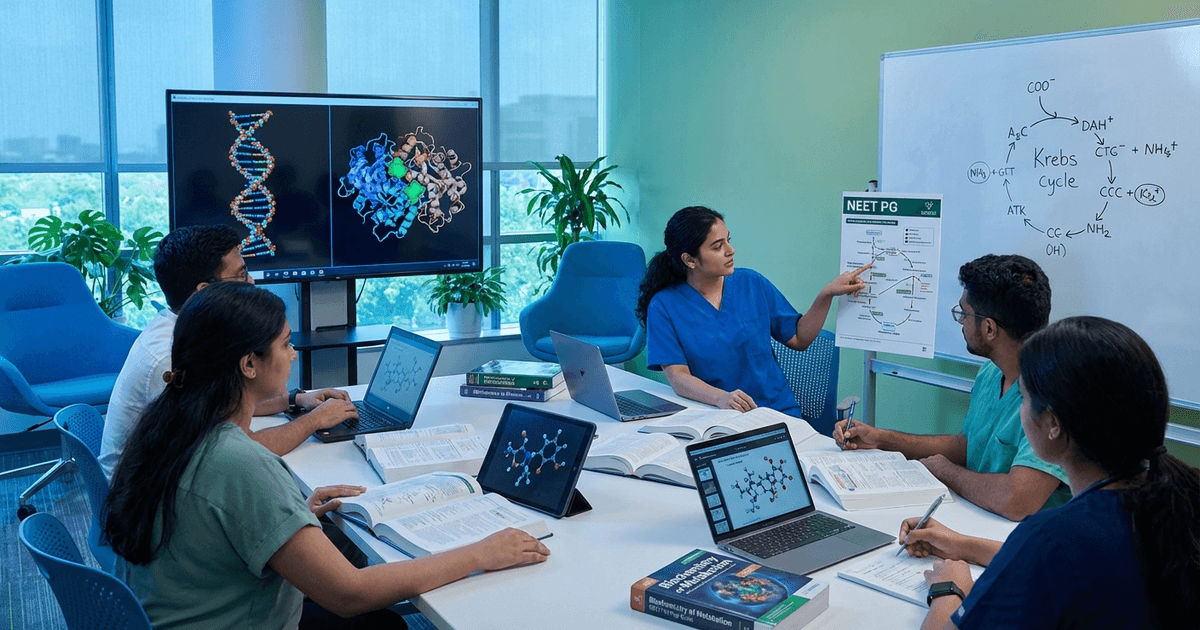 Cover: How to Study Biochemistry for NEET PG 2026: High-Yield Topics, Enzyme Mechanisms and Exam Strategy