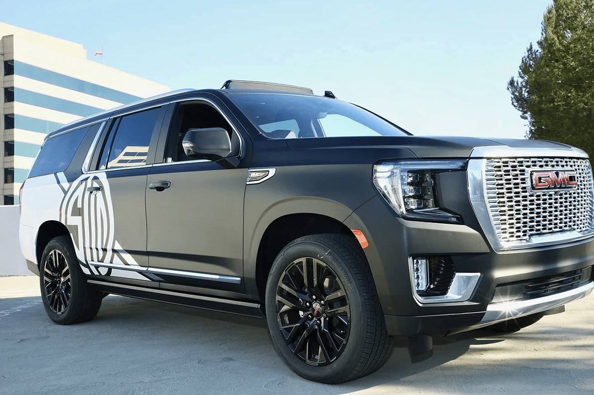 TSM Wrapped GMC yukon