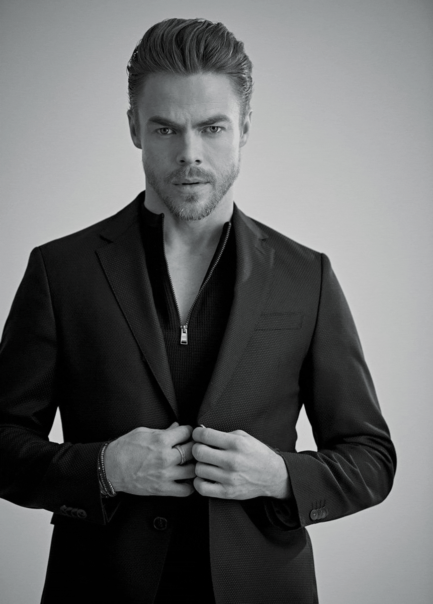 Derek Hough styled by miami celebrity fashion stylist Steven Lassalle