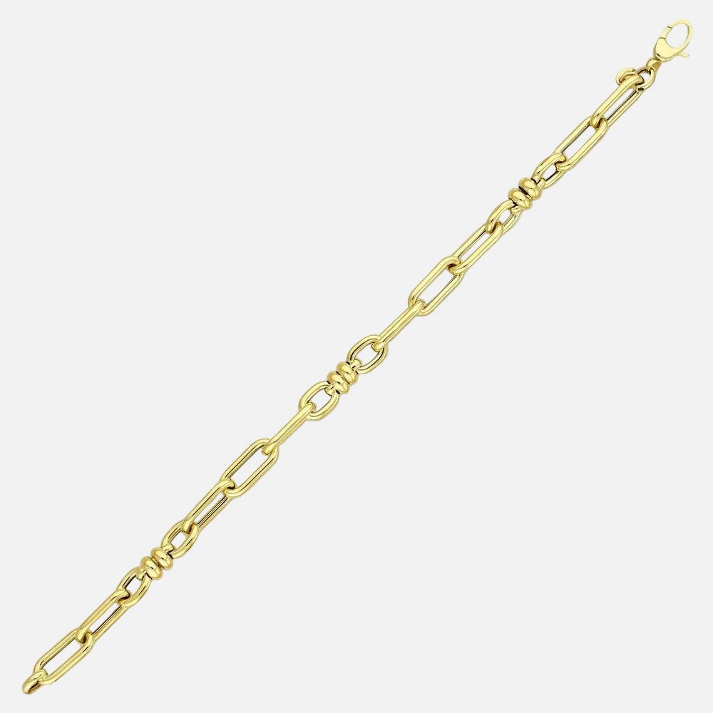 Assos 14 Ayar Altın Tasarım Bileklik 6.04 Gram Özel Model