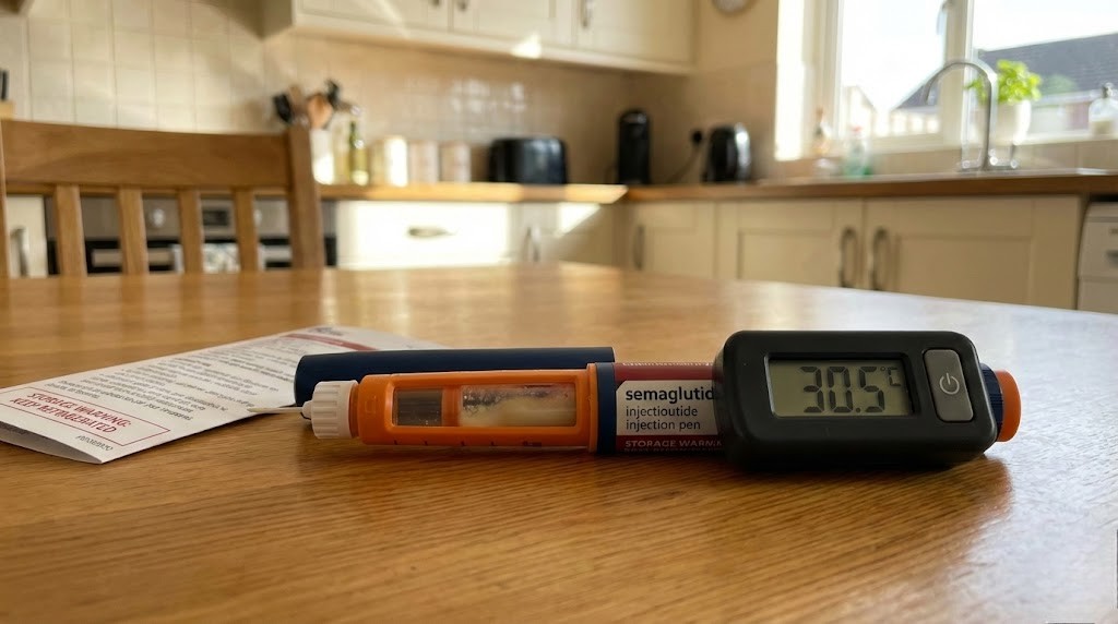 What happens if semaglutide gets warm