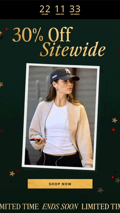 Christmas Sale Timer Design