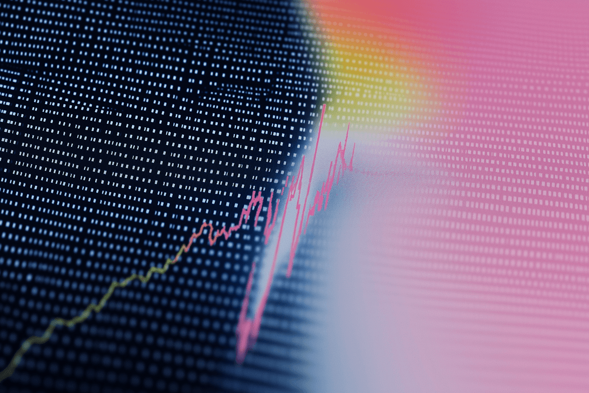 Futuristic Data Graph