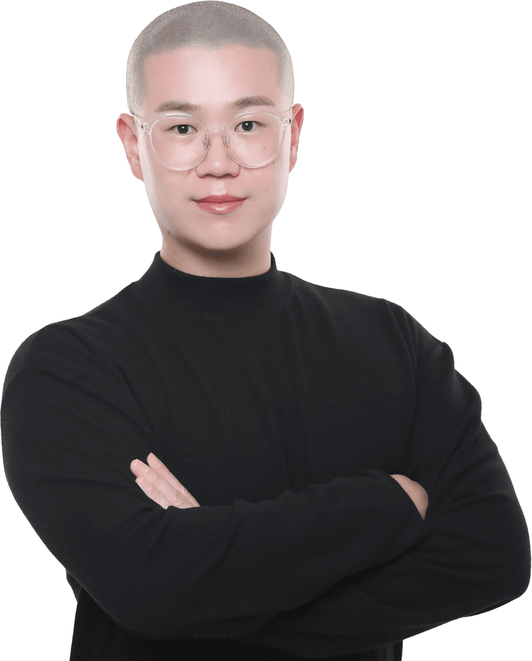 Man smiling