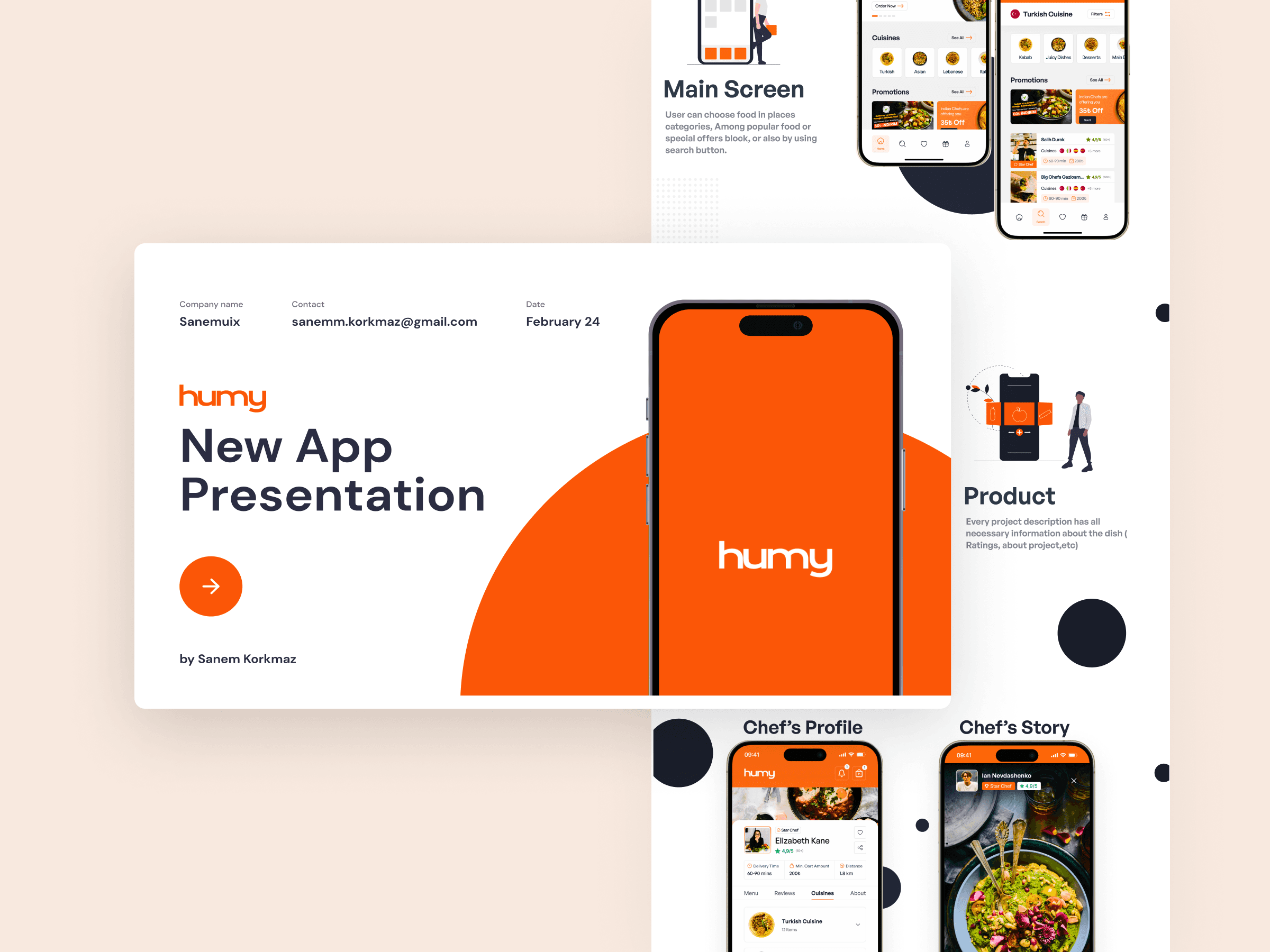 Humy is a food delivery app tailored for the Middle Eastern market.