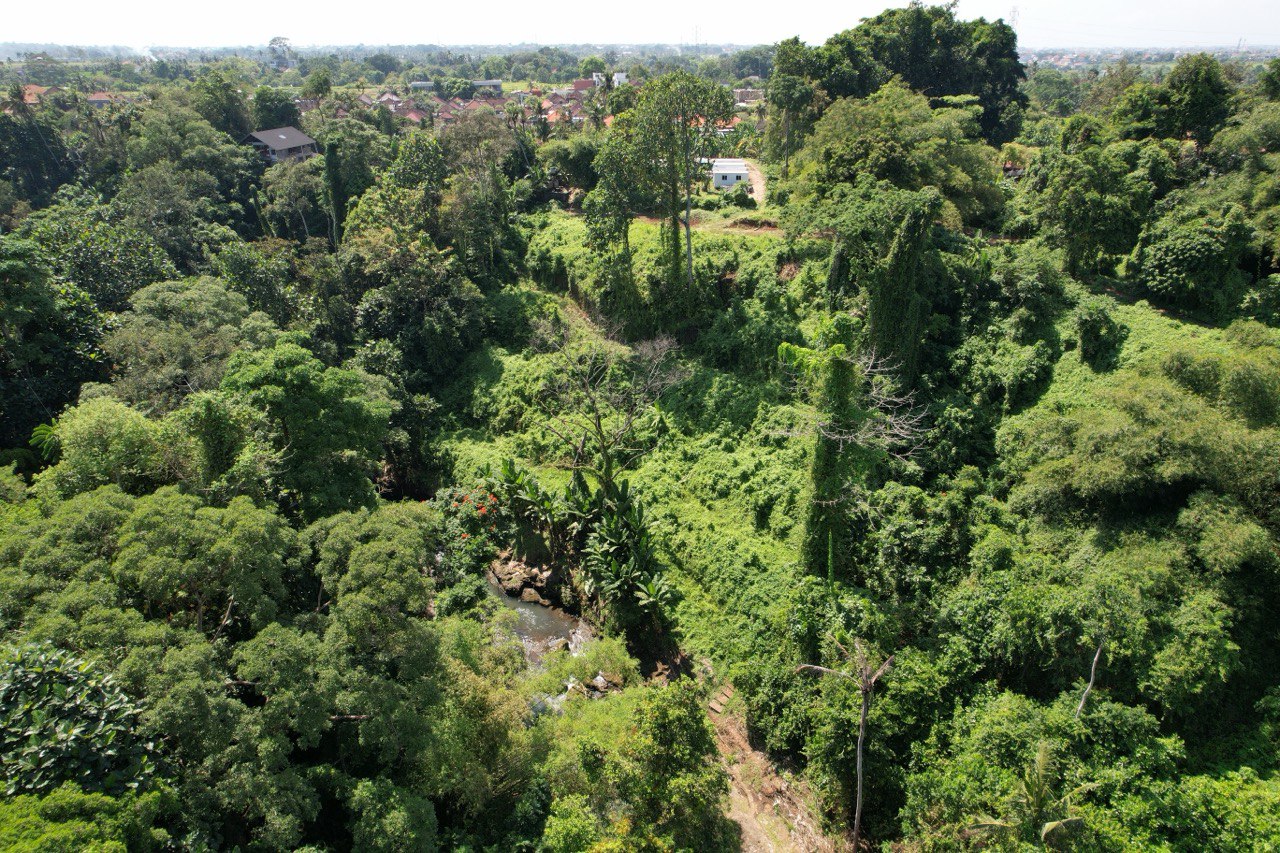 3700 m² Freehold land plot with canyon in Tabanan, Kaba Kaba