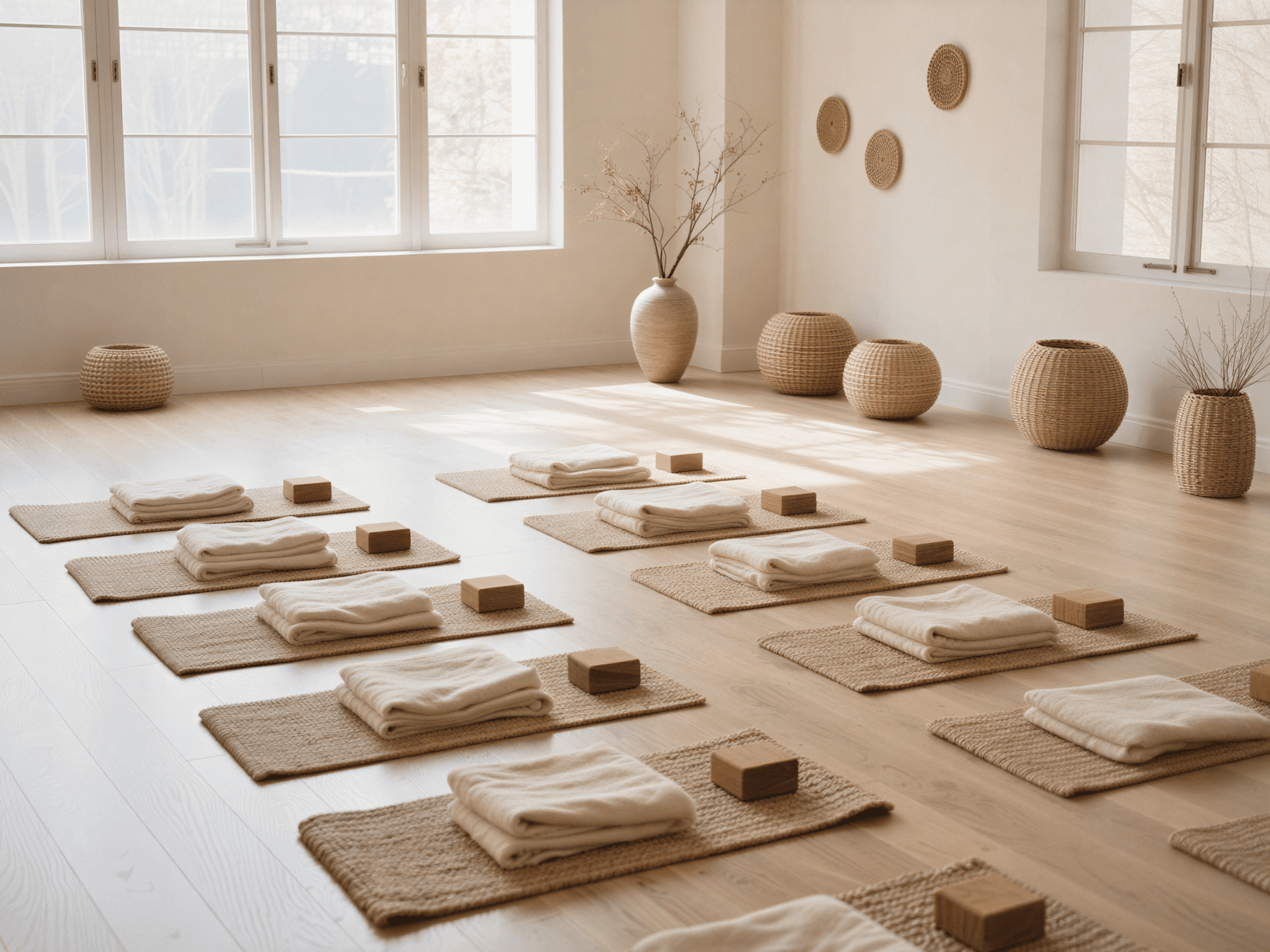 Minimalist Meditation Room