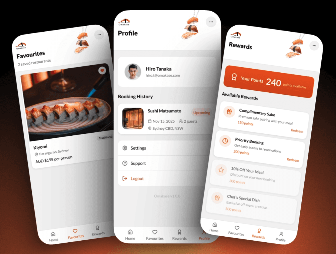 A laptop shows an episodes page with neatly arranged guest cards beneath the podcast branding, flanked by minimalistic modern décor.