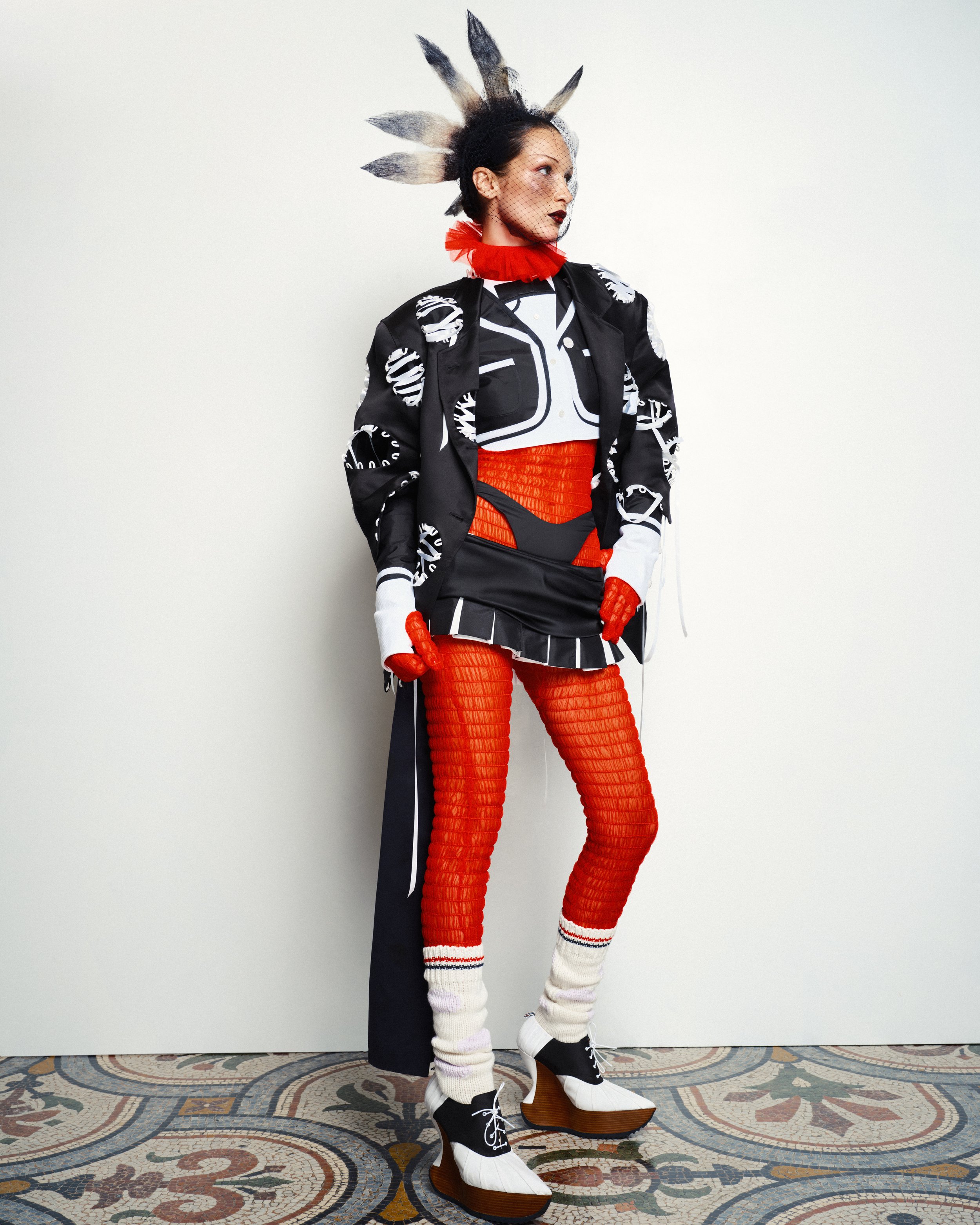 Bella Hadid for Thom Browne SS '22