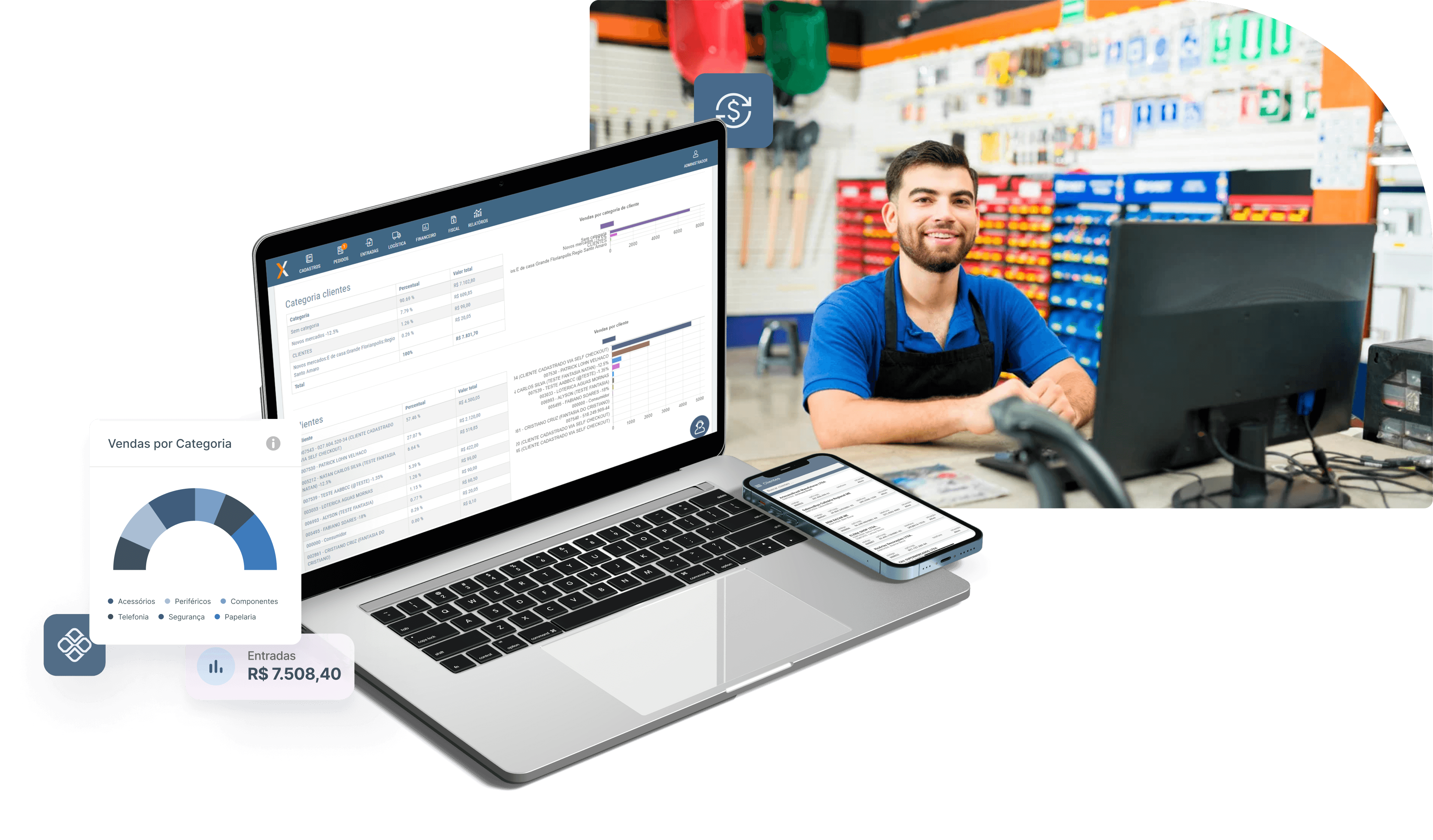 O ERP que transforma sua loja de Materiais de Construção em um negócio eficiente — Linvix