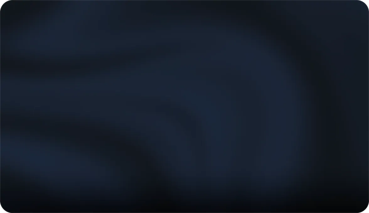 Blue waves on a dark background