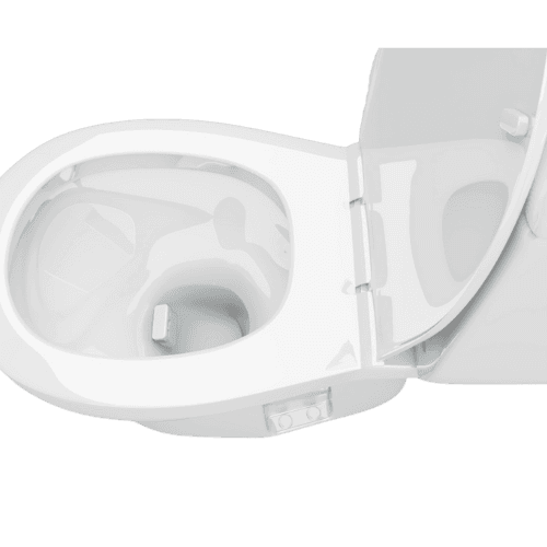 a product rendering of the efflux in a toilet