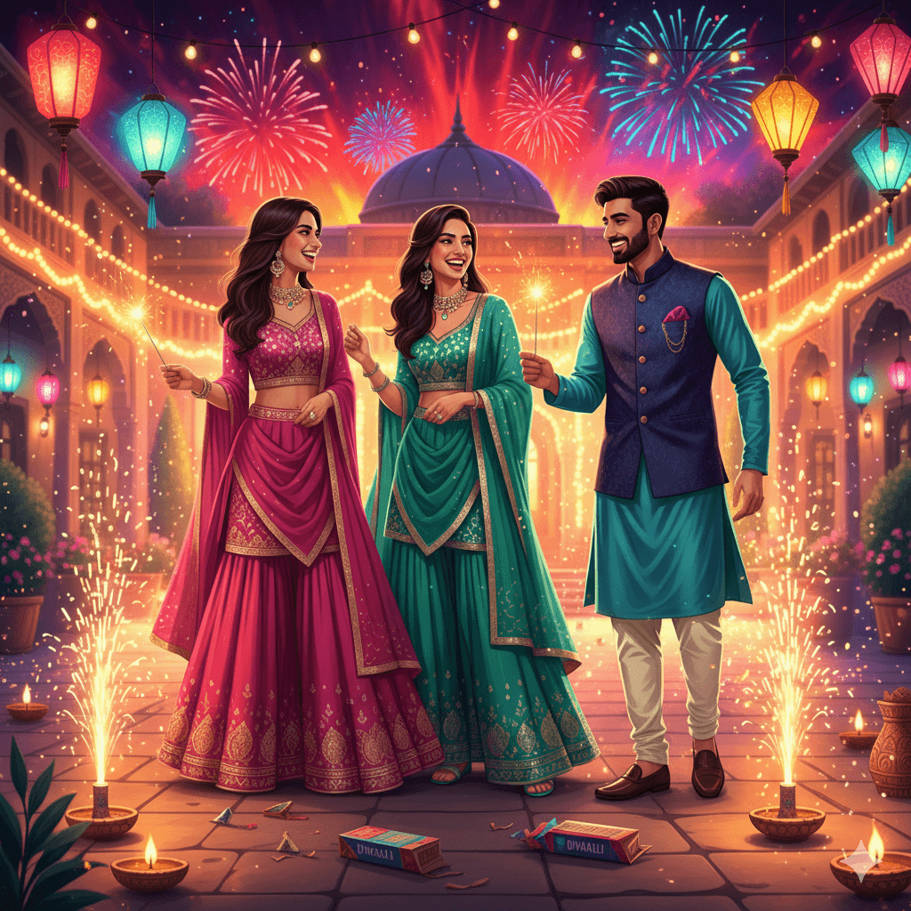 Top Diwali colors and must-have accessories for a glamorous look