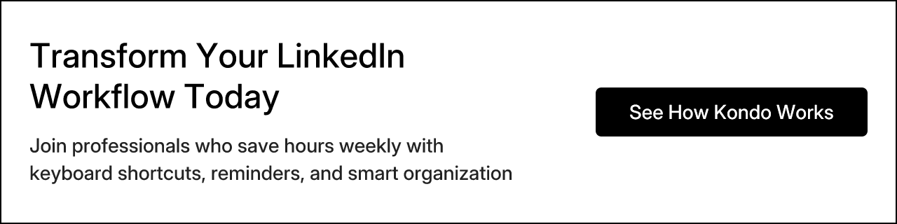 Transform Your LinkedIn Workflow Today