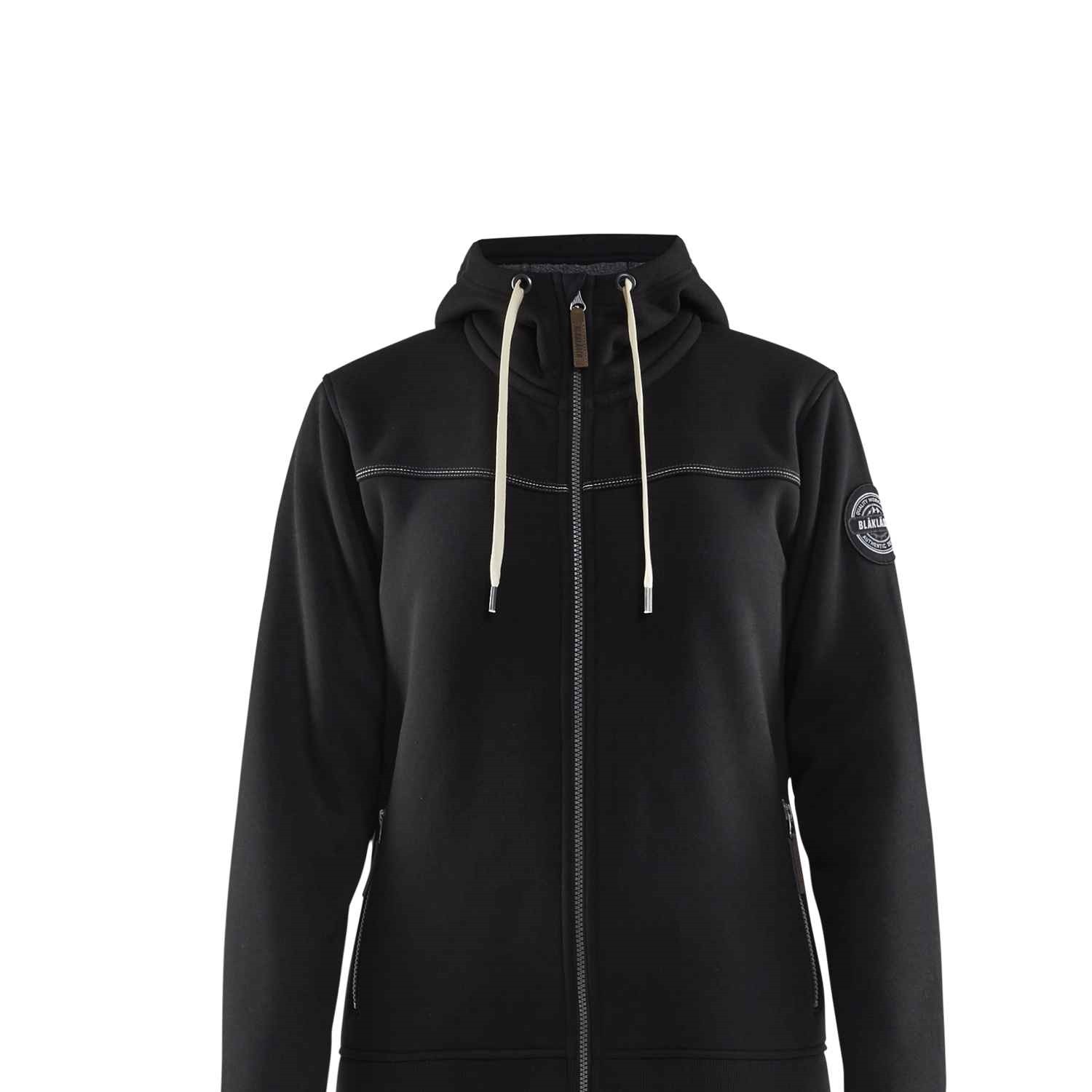 Winterjas dames premium merken — Blåkläder Dames Hooded sweatshirt met rits gevoerd