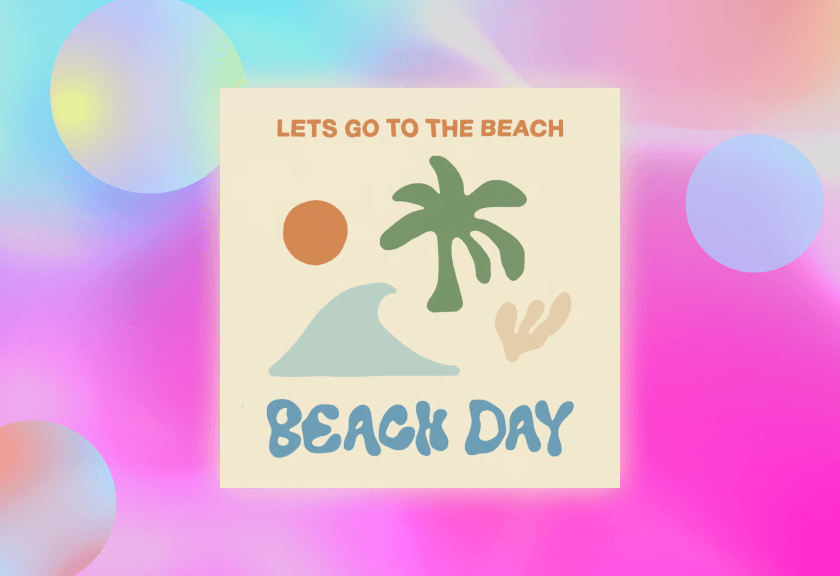 Playful, glowing digital baby shower invitation with a mint-green heart cameo design and neon accents.