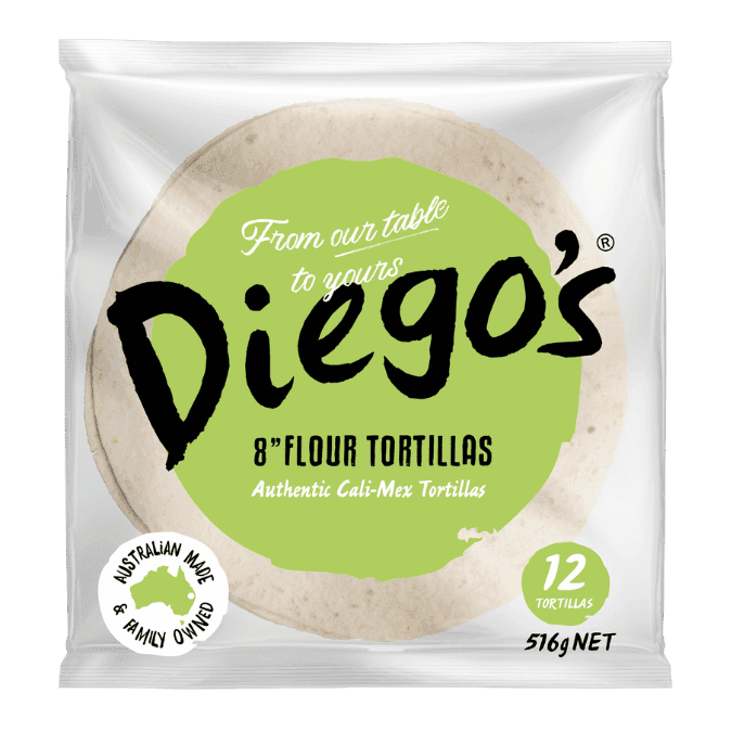 Diego's 8" Flour Tortilla