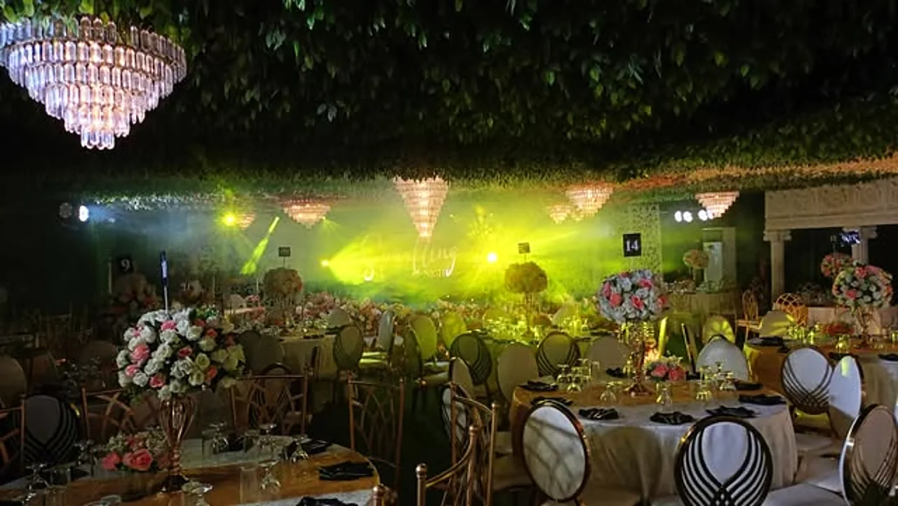 Corporate gala evening inside the enchanted Pandora Hall, Stalla Suites Events Place