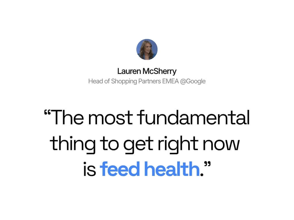 Feed health and optimization