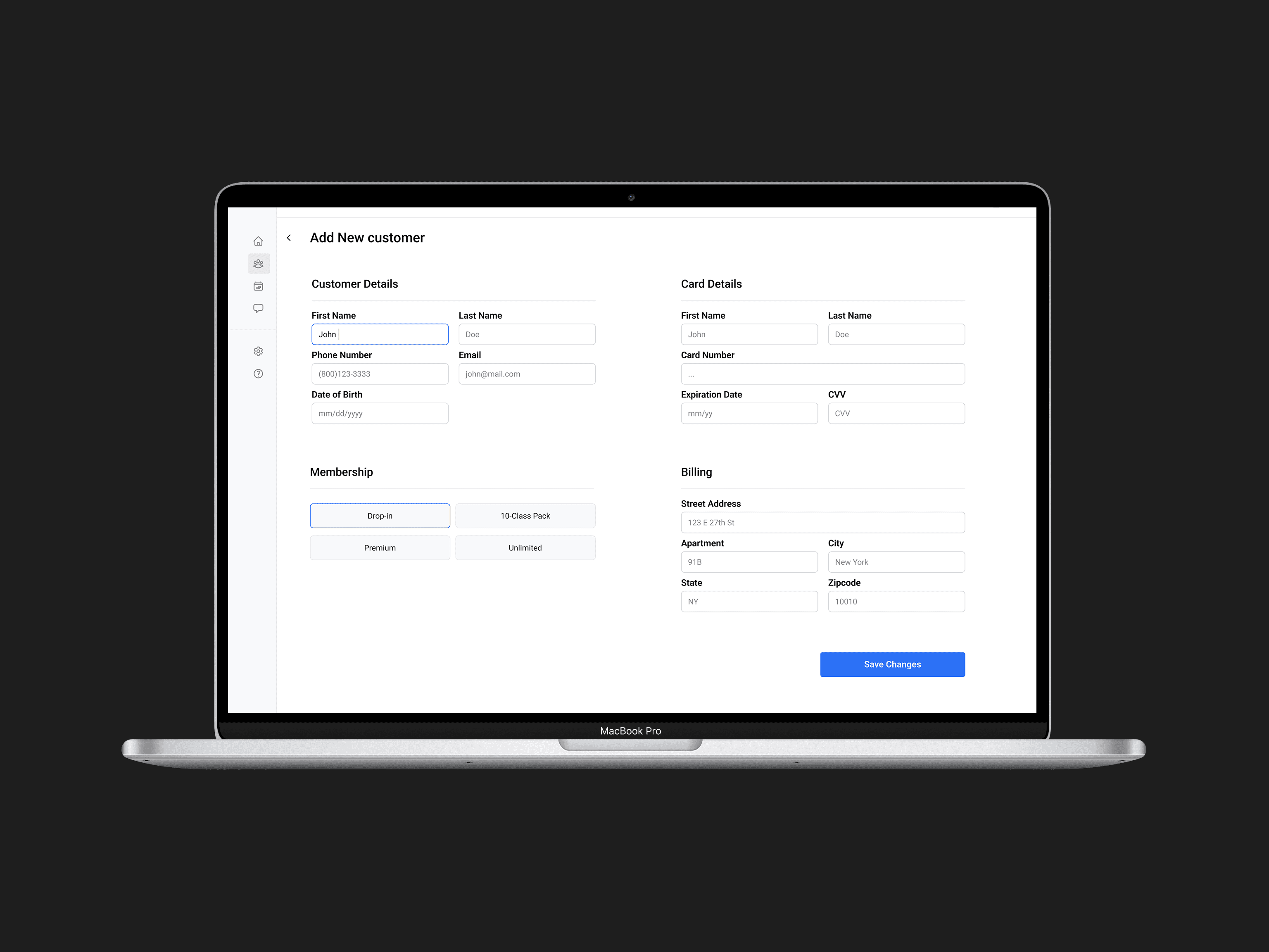 Menu & Settings