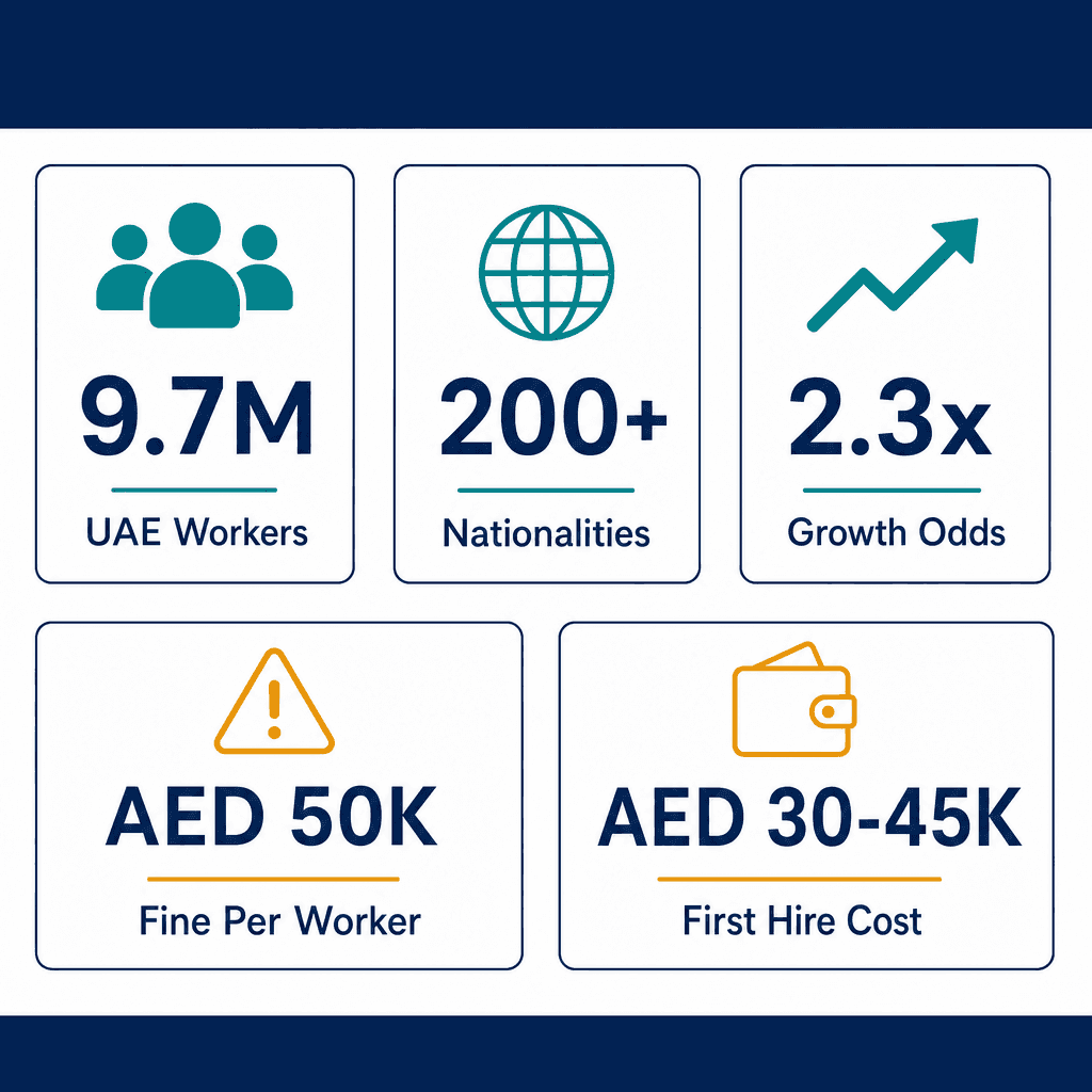Infographic: Team DNA - How to Build the Right Team for Your UAE Business
