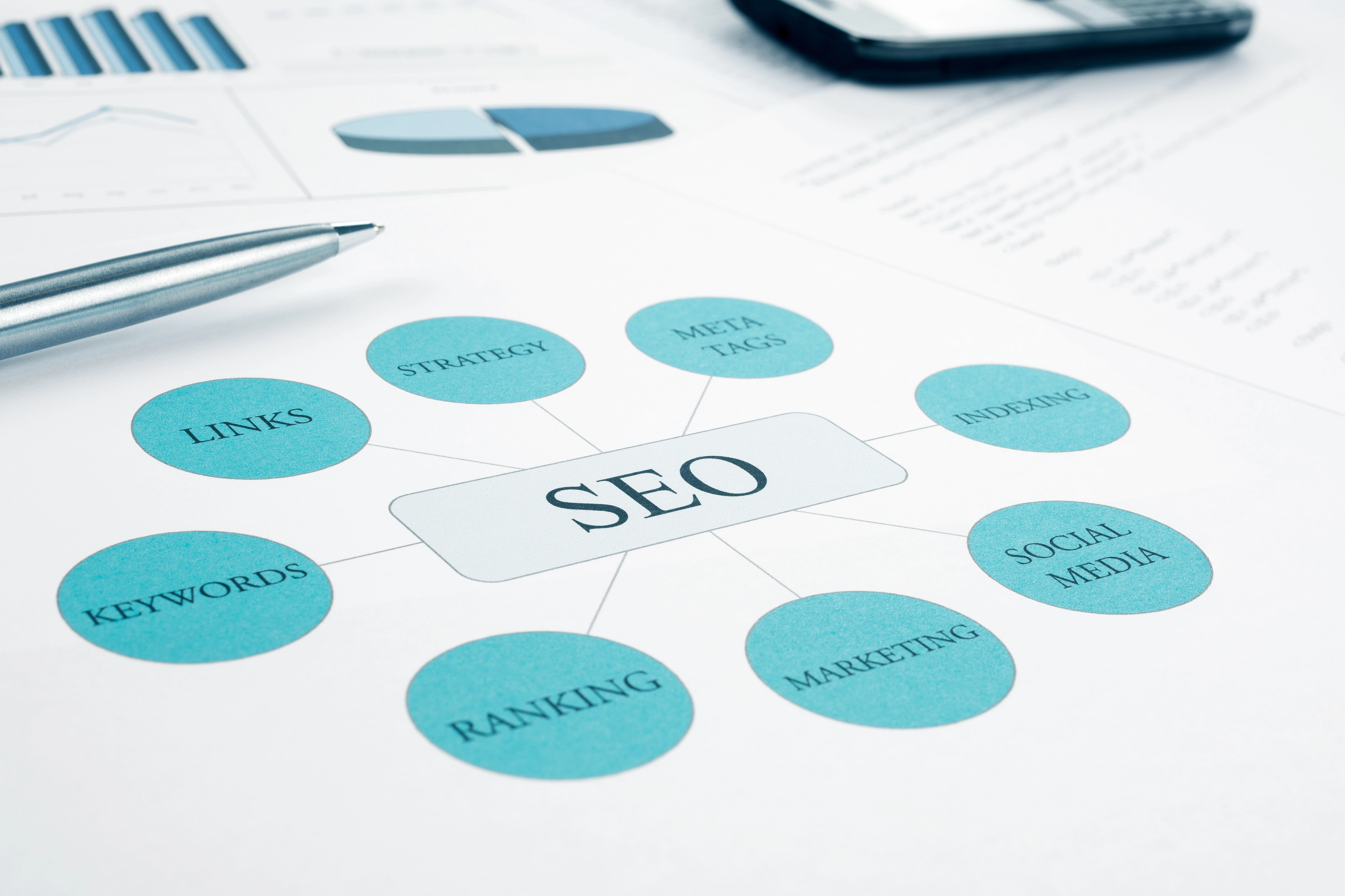 SEO strategy diagram