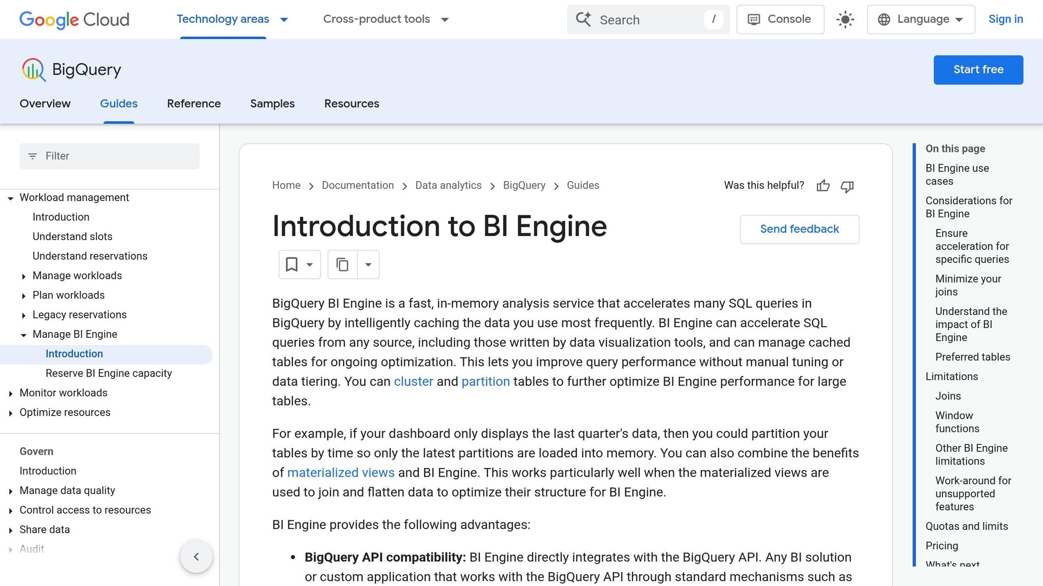 BI Engine
