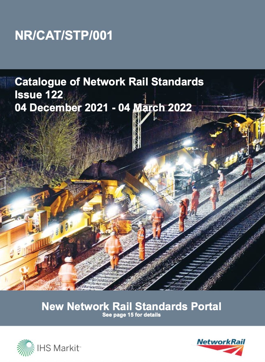 UK - Network Rail standards catalog