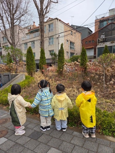 맨발어린이집, 4월 이야기