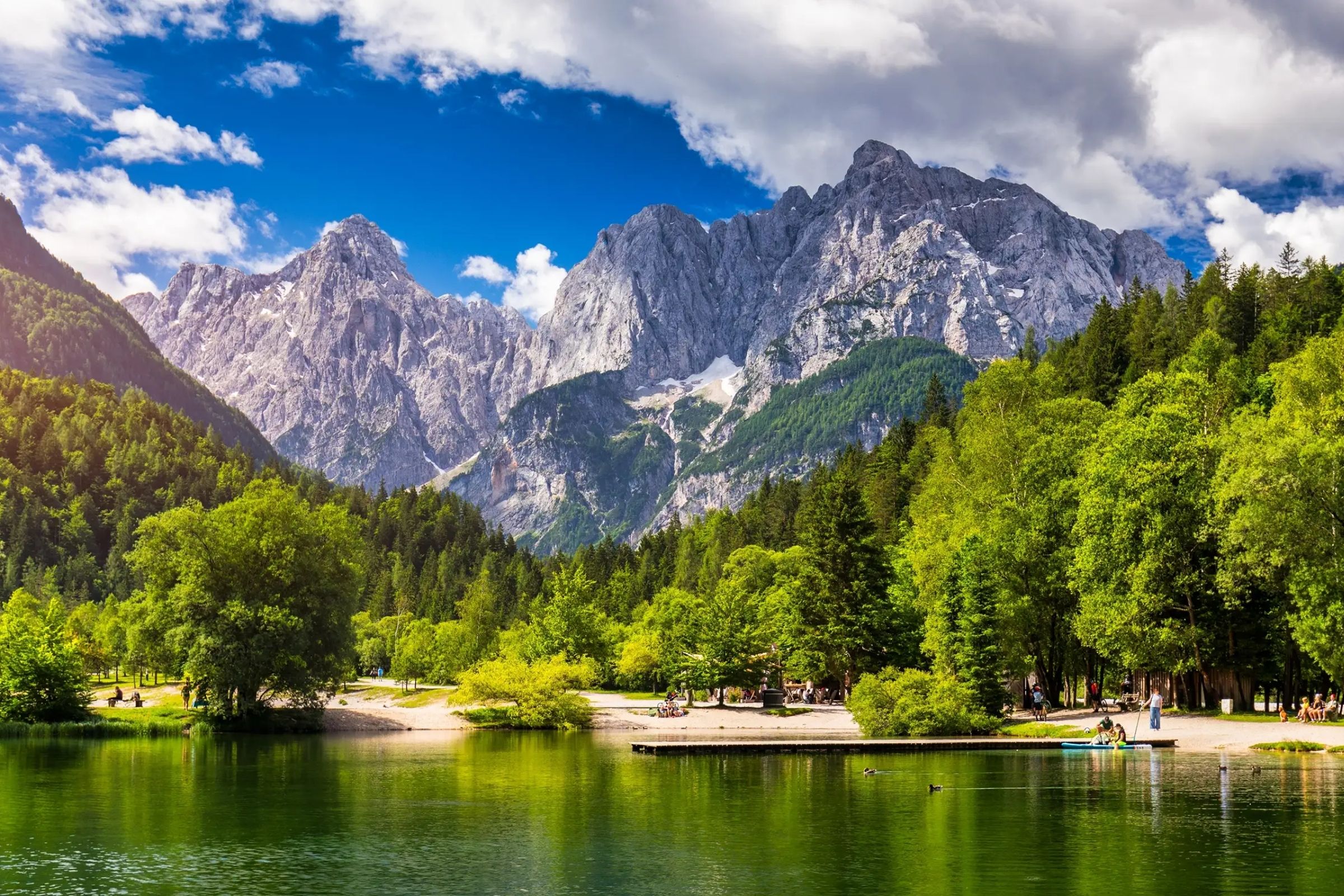 Italien, Österrike och Slovenien med cykel