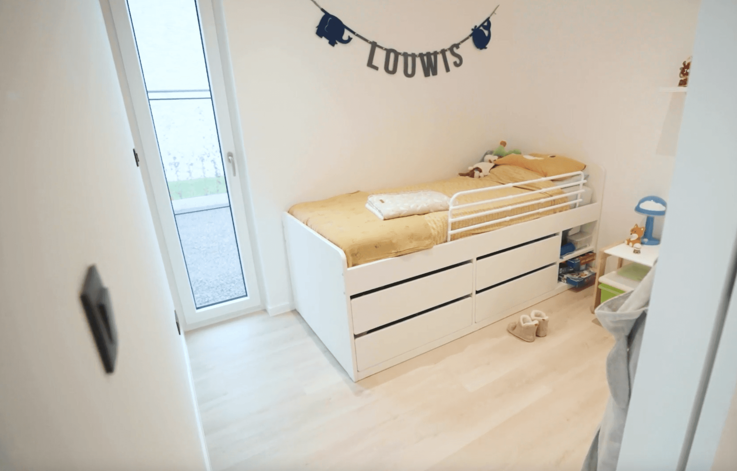 kinderkamer  in woning gebouwd door hubley