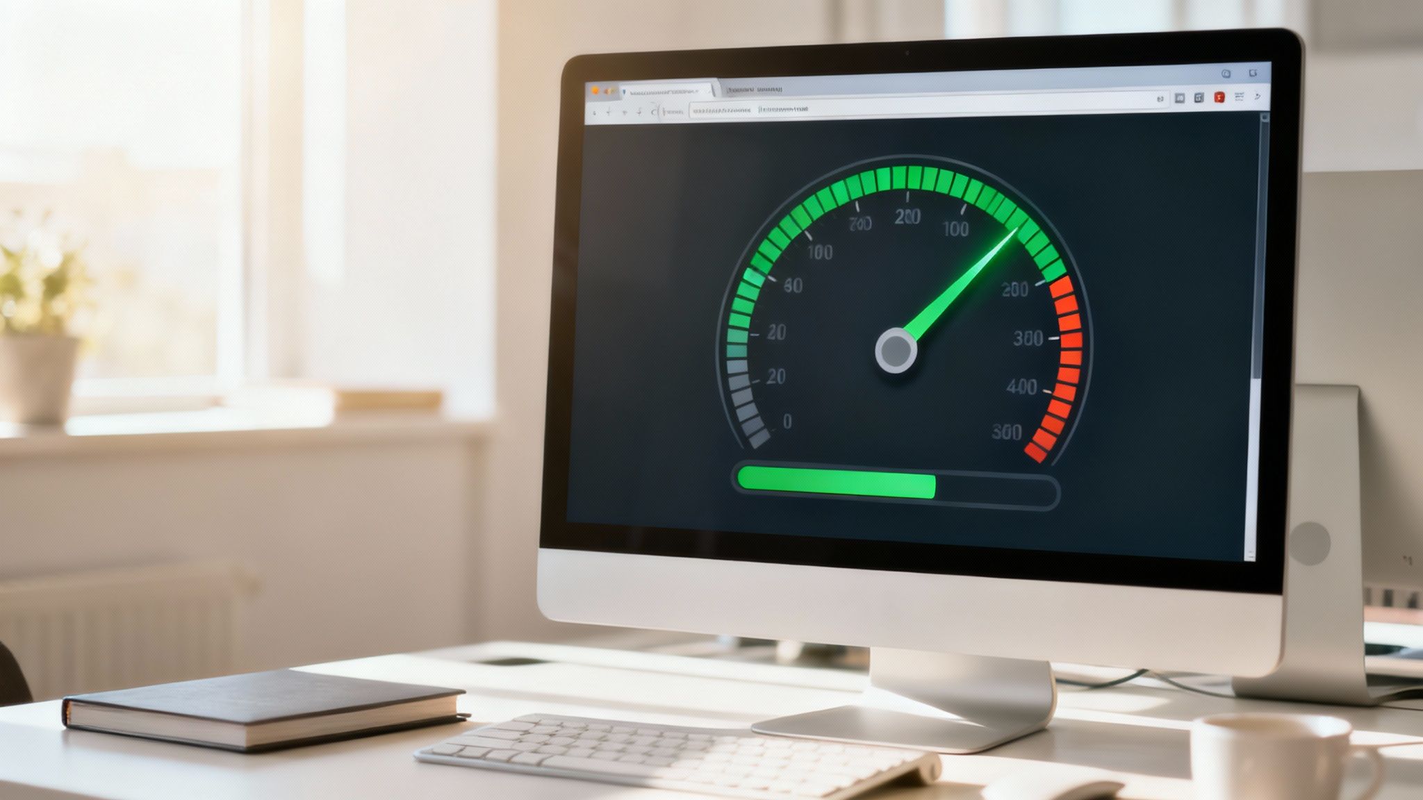 A GTMetrix report showing a website's performance grade