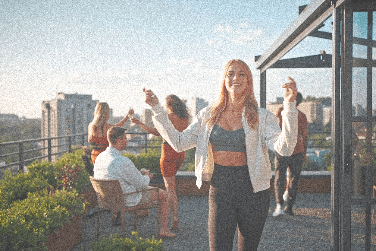 photography of five people near outdoor during daytime