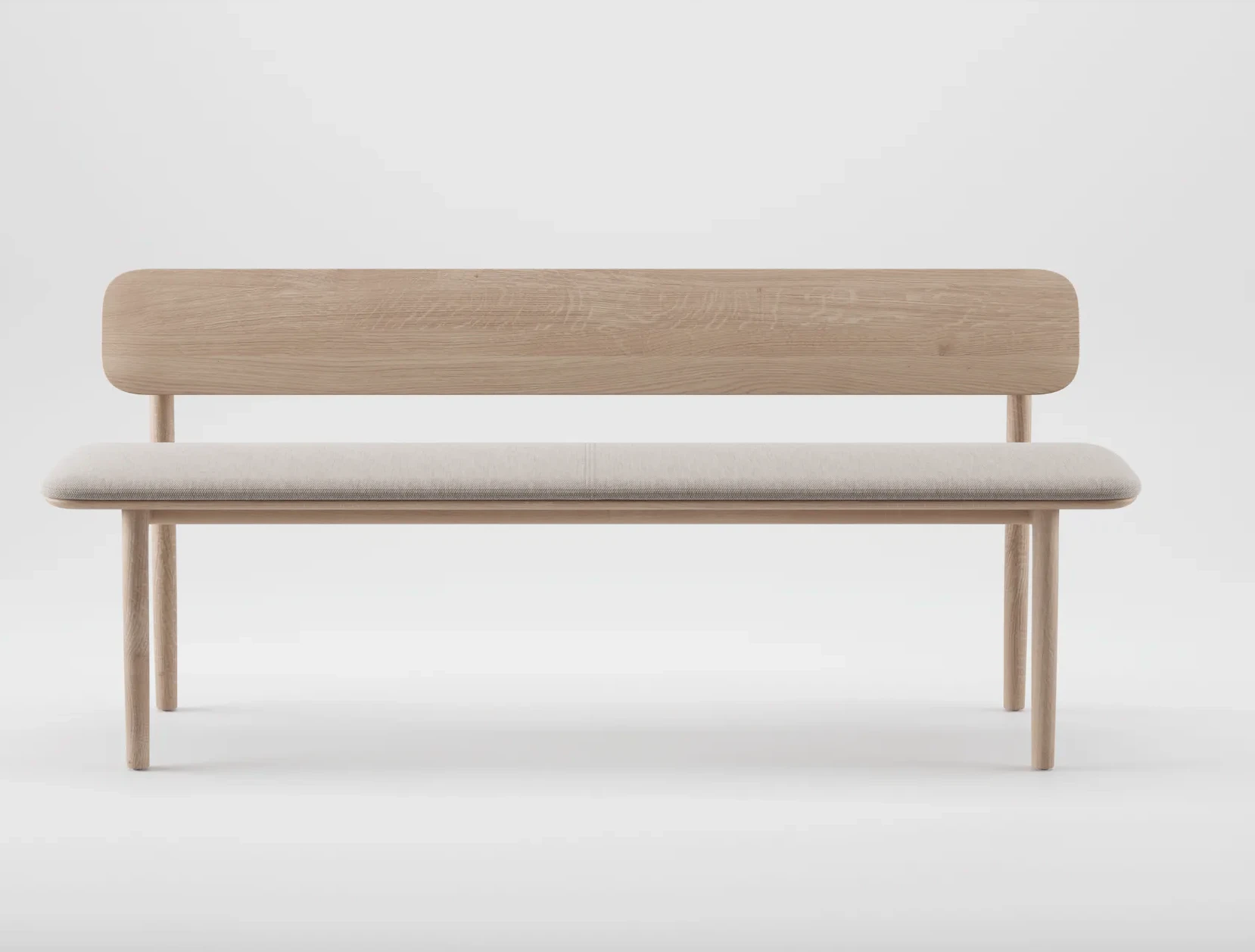 Artisan Neva Bench met rugleuning