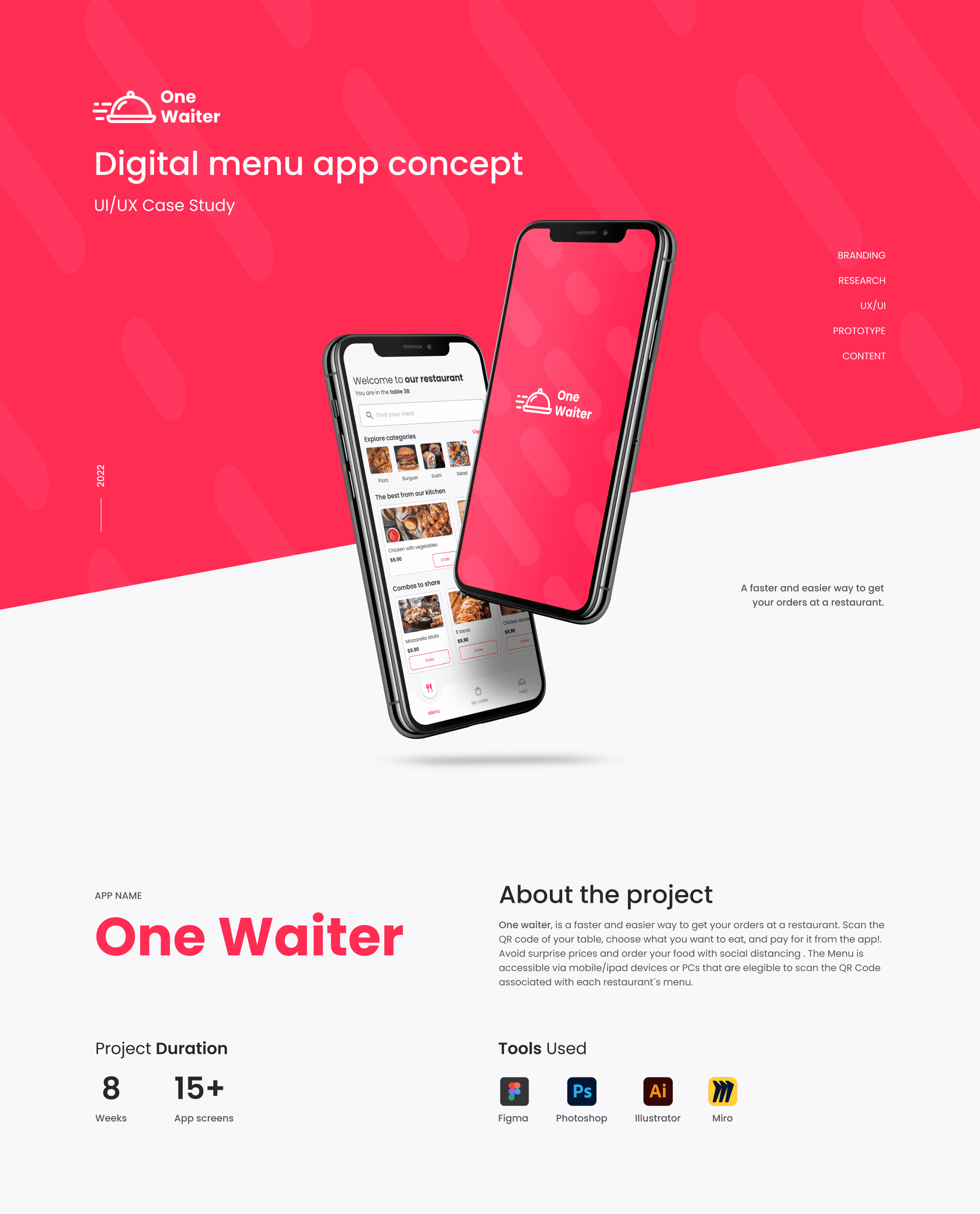 Project showcase laptop mockup