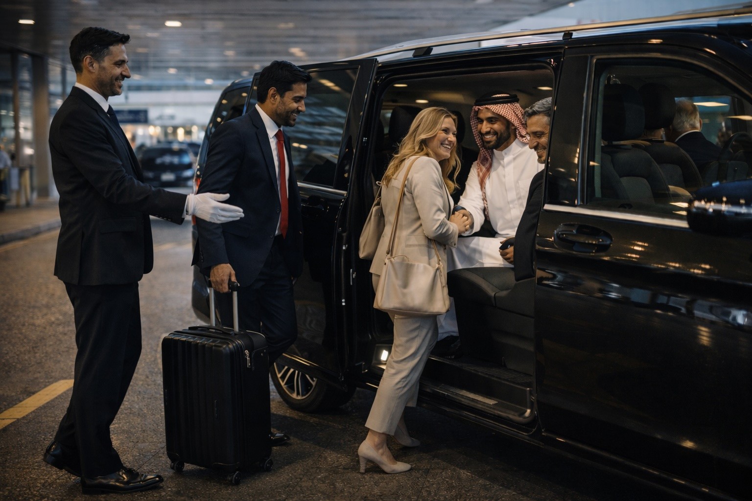 Athlete winning a race