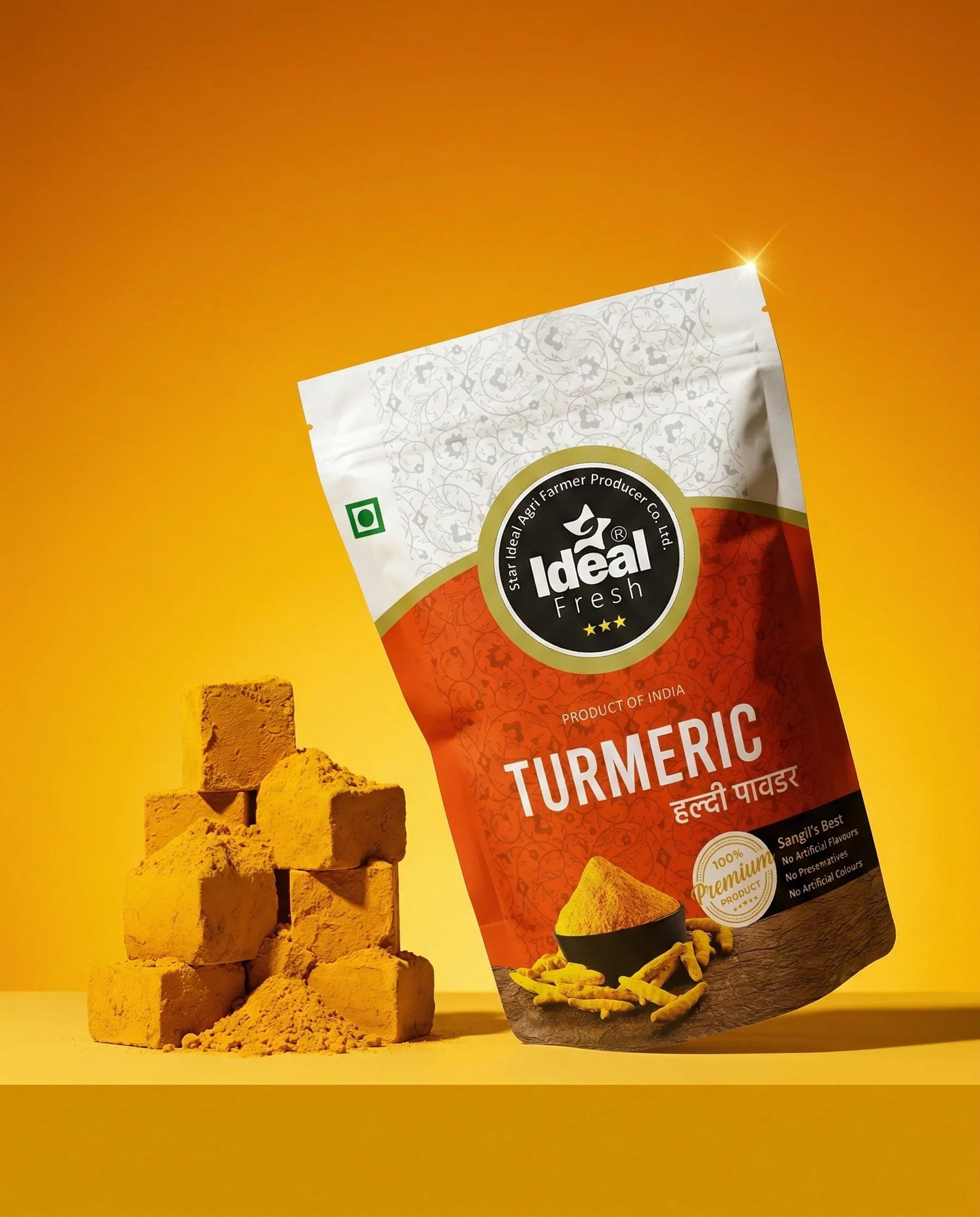 Ideal Agri Foods- Turmeric Powder Pouch