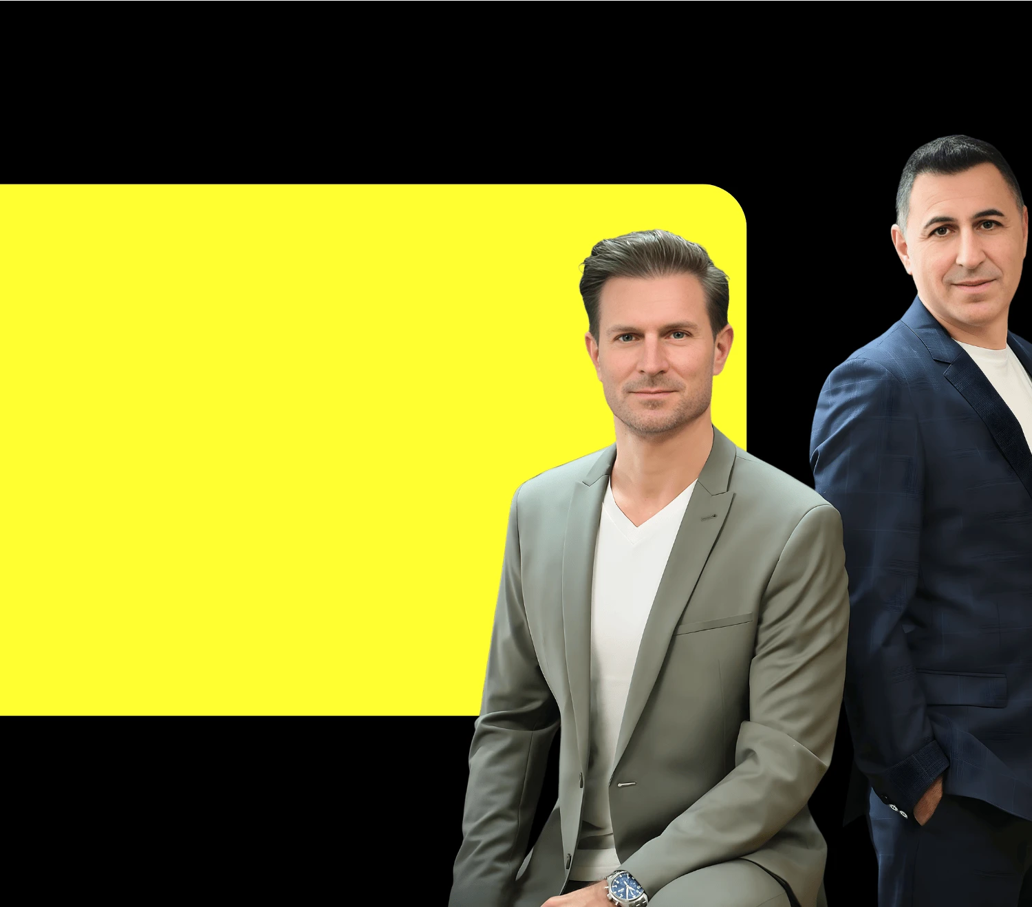 omnis adivisory KI Lösungen für Unternehmen mit Akan Celik und Manuel Kössler Table