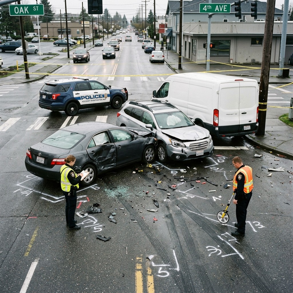hit on passenger side rear