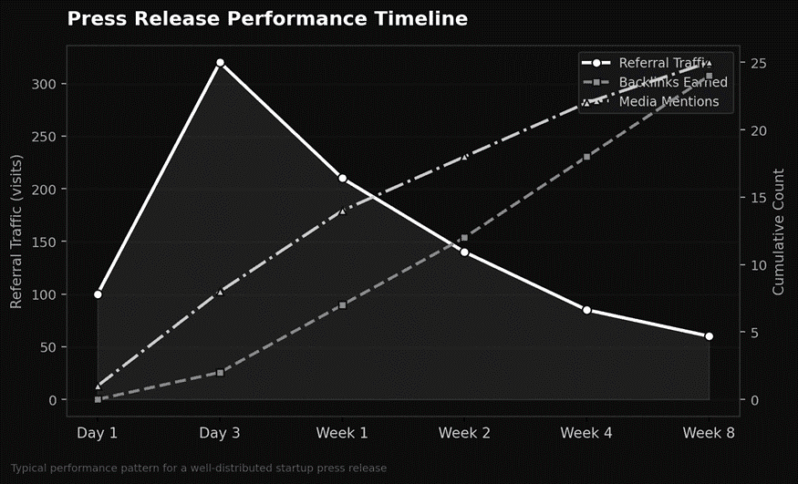 PR performance timeline 