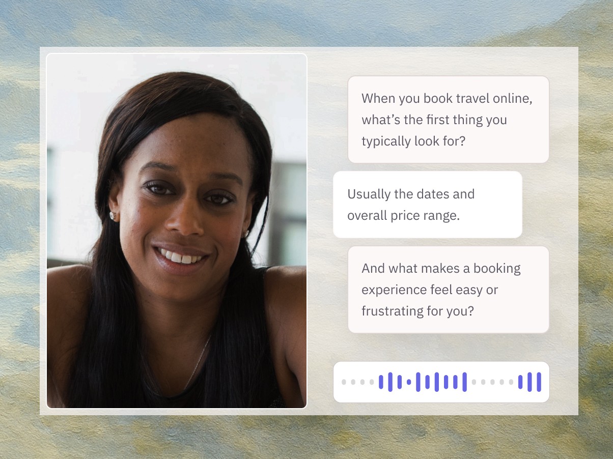 Outset AI-moderated interviews illustration