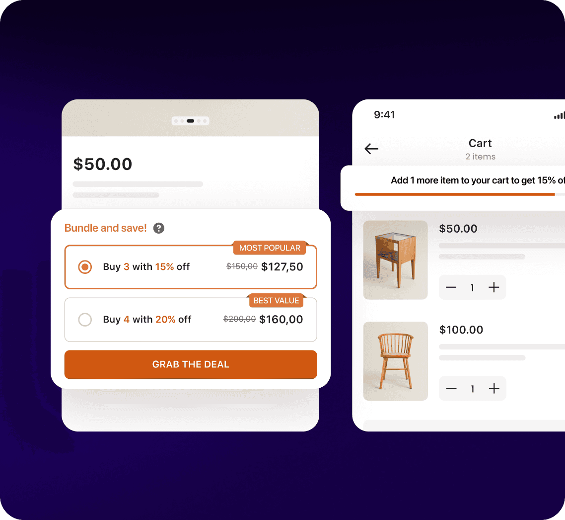 Quantity discount app for Shopify
