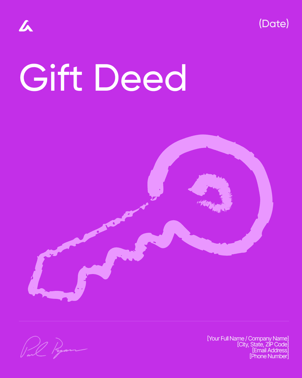 Gift Deed 