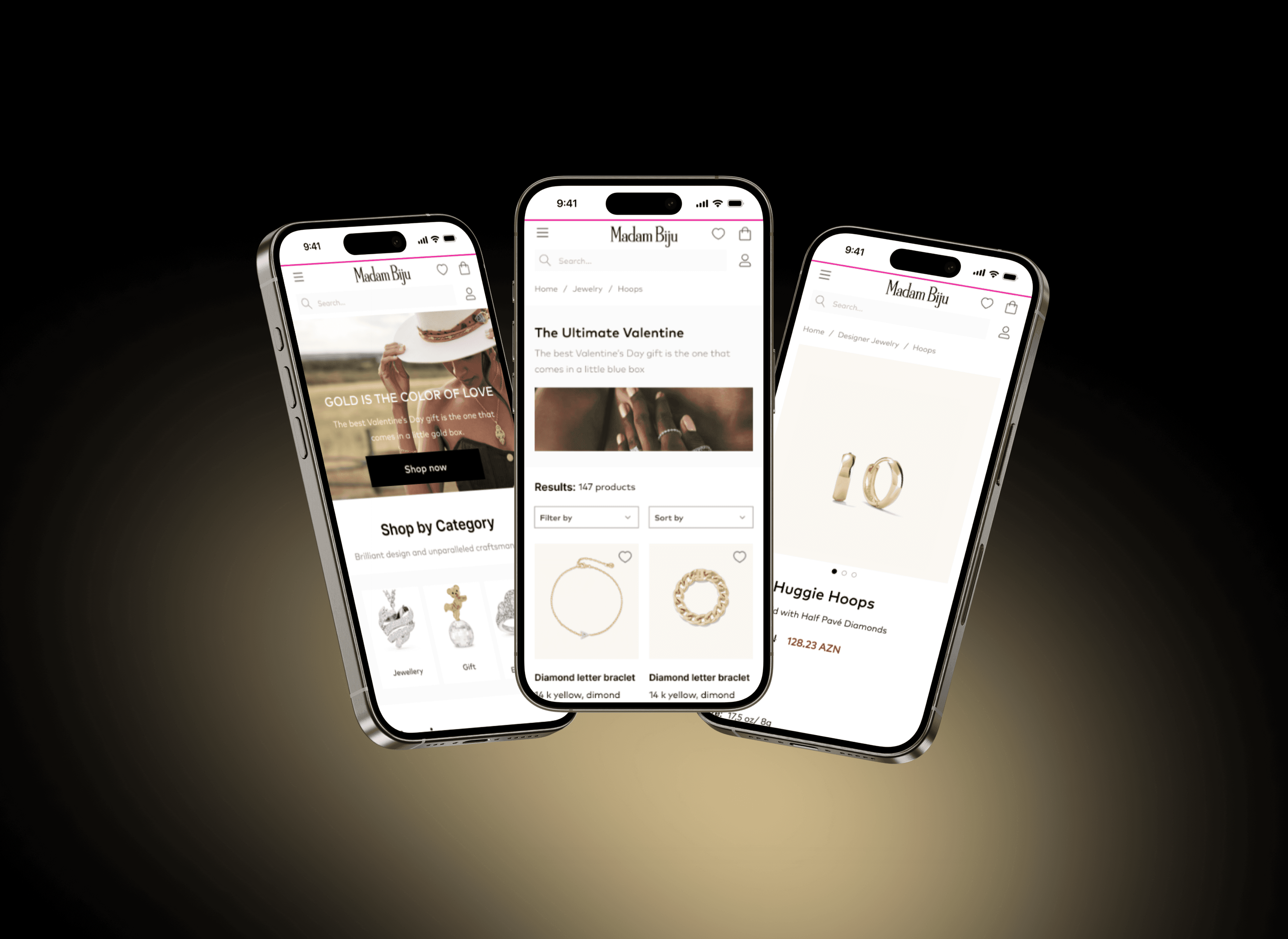 Azrum Beauty Mobile Design